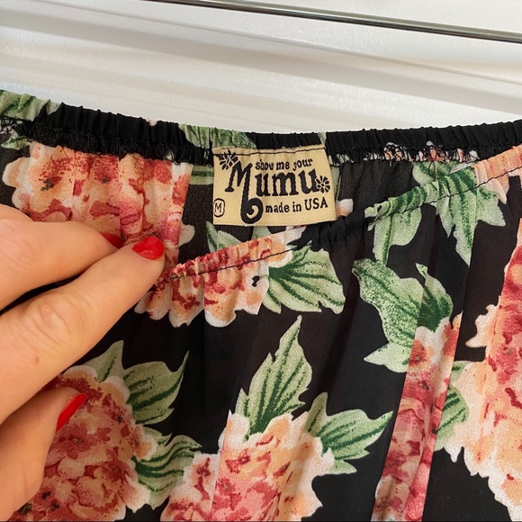 EUC Show Me Your Mumu off the shoulder romper - Picture 3 of 3